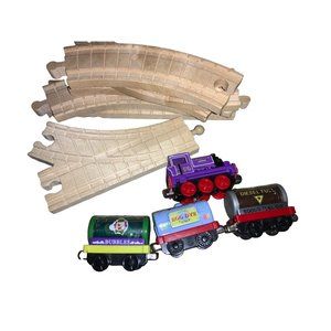 Thomas train engine cars track 10 piece Magnetic